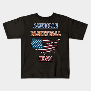 American Basketball Kids T-Shirt
